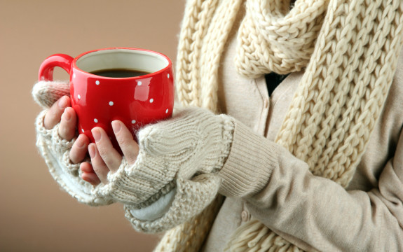 cold weather, coffee