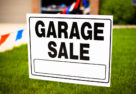 garage sale sign