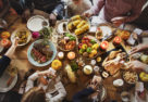 Thanksgiving table