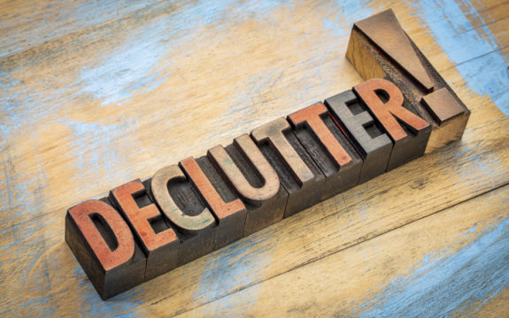 Declutter!